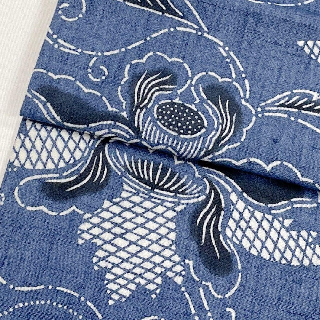 平野晋二郎作　本場琉球紅型　紬　名古屋帯　全通柄　開き仕立て（新品未使用） Amazon.co.jp: 平野晋二郎 本場琉球紅型 紬名古屋帯 全通柄 正絹